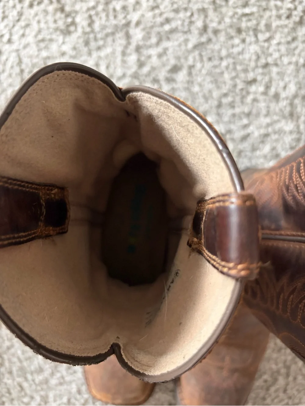 Ariat Kids Brown and Black Cowboy Boots